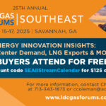 Register Now for the 25th Annual LDC Gas Forum Southeast April 15 - 17, 2025 - Savannah, GA