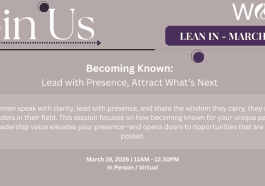 WOGA Lean In April 2026- Becoming Known: Lead with Presence, Attract What’s Next