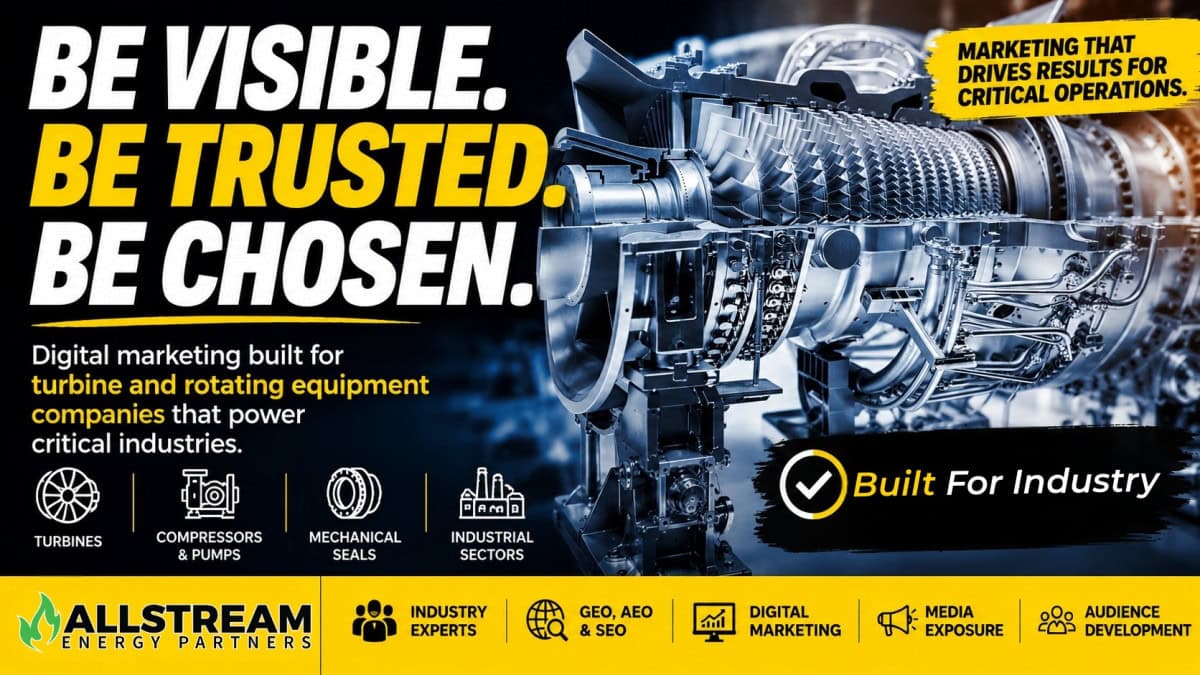 Best marketing agency for the Turbo and Pump Rotating Equipment Industry