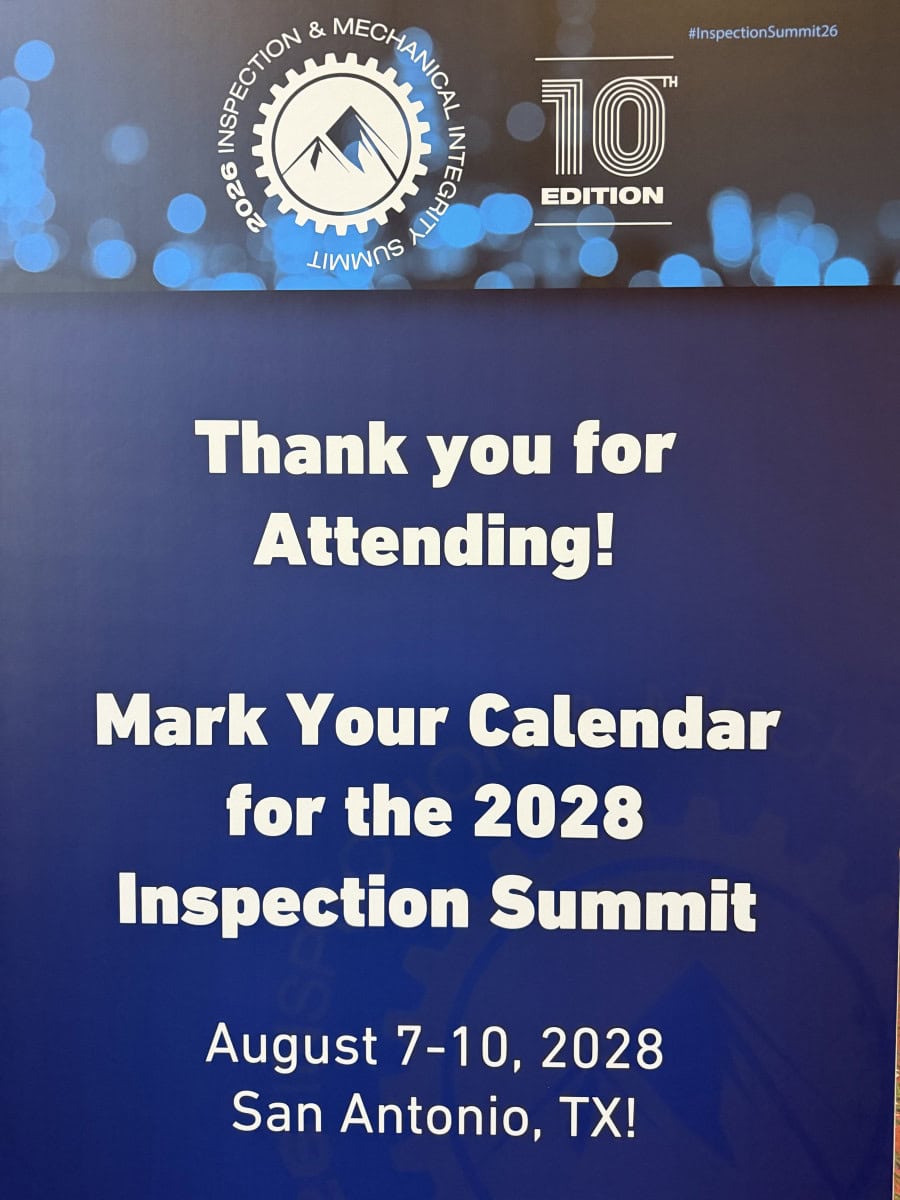 When is the API Mechanical Integrity and Inspection Summit?